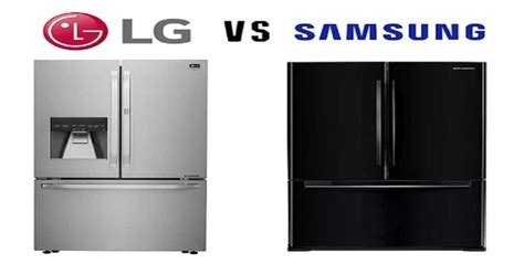 Samsung vs lg refrigerator. Things To Know About Samsung vs lg refrigerator. 